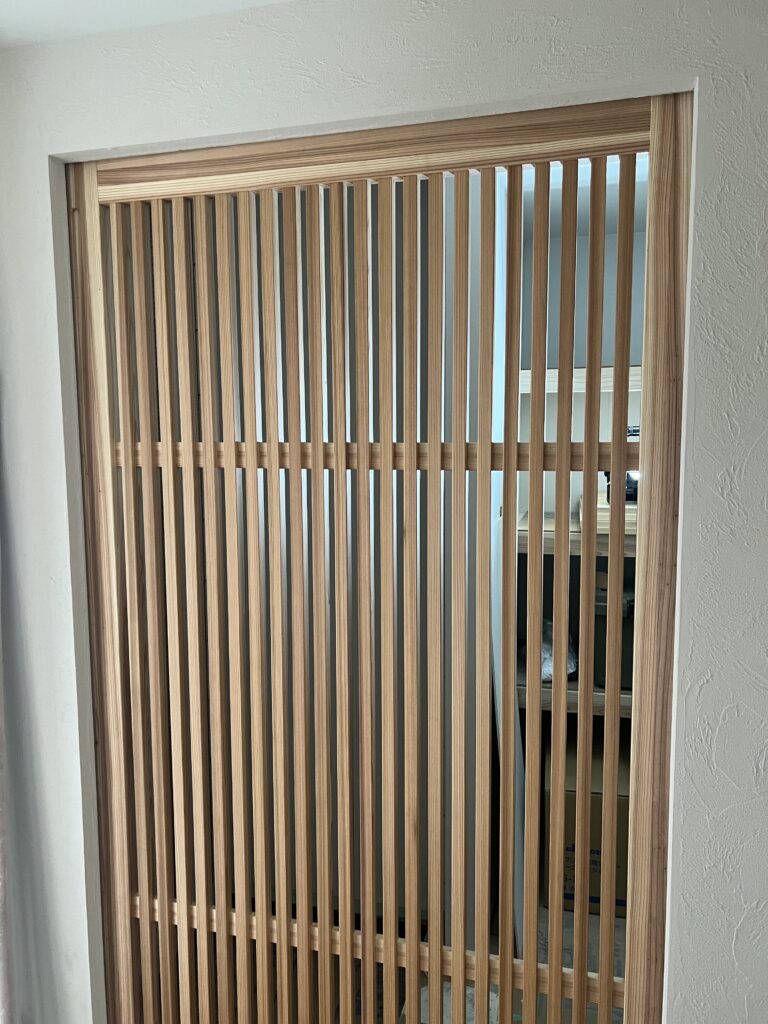 季織の家　格子建具